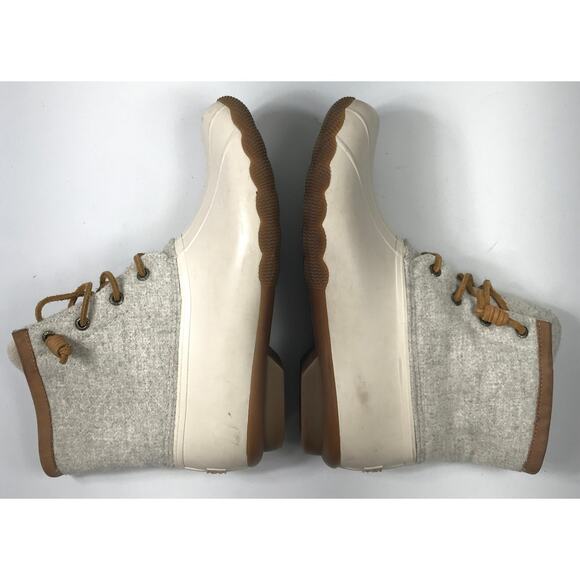 Sperry Women's Saltwater Wool Embossed Thinsulate Duck Boot 9M Waterproof - Picture 3 of 8